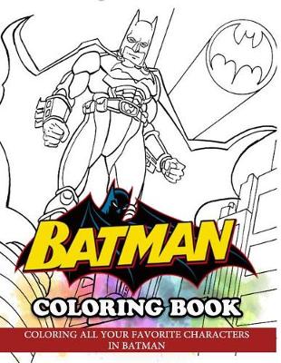 Book cover for Batman Coloring Book for Kids