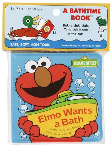 Book cover for Sesst-Elmo Wants A Bath