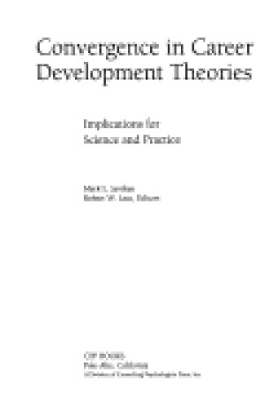 Cover of Convergence in Career Development Theories