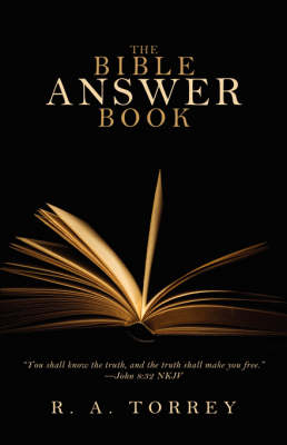 Book cover for The Bible Answer Book