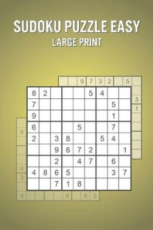 Cover of Sudoku Puzzle Easy Large Print