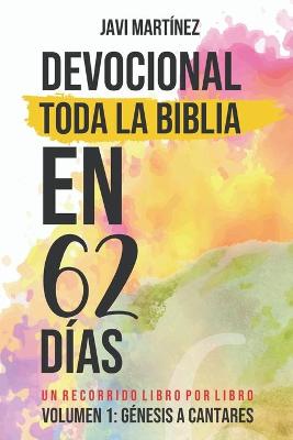 Book cover for Devocional Toda La Biblia En 62 Dias