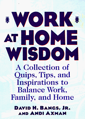 Book cover for Work at Home Wisdom