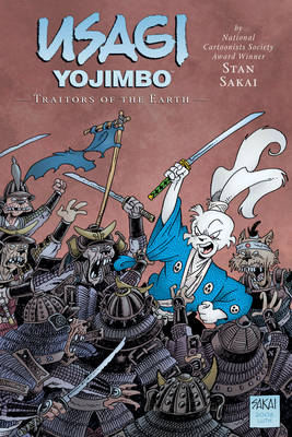 Book cover for Usagi Yojimbo Volume 26: Traitors Of The Earth Ltd.