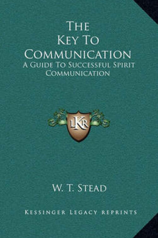 Cover of The Key to Communication