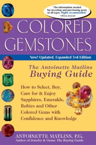 Cover of Colored Gemstones 3/E