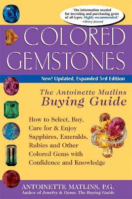 Book cover for Colored Gemstones 3/E