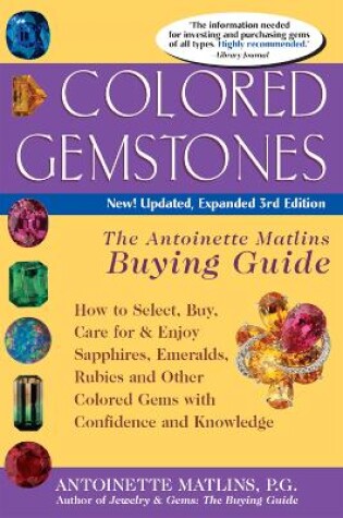 Cover of Colored Gemstones 3/E