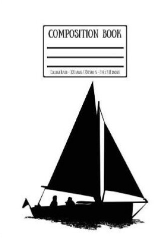 Cover of Sailing Yacht Silhouette Composition Book