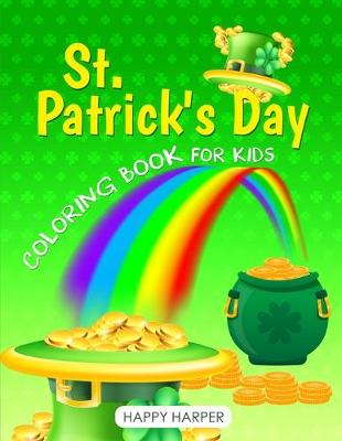 Book cover for St. Patrick's Day Coloring Book For Kids