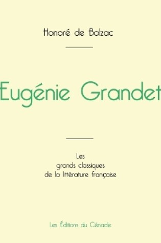 Cover of Eugénie Grandet de Balzac (édition grand format)