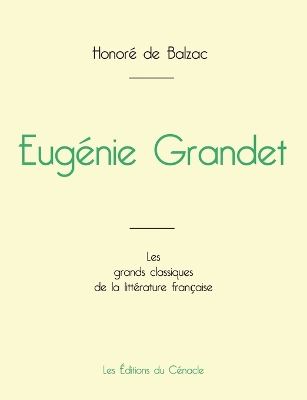 Book cover for Eugénie Grandet de Balzac (édition grand format)