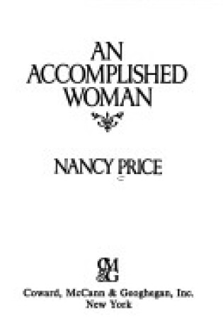 Cover of Accomplished Woman/An