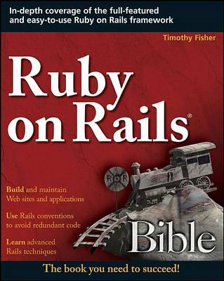 Book cover for Ruby on Rails Bible