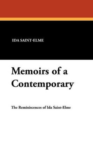 Cover of Memoirs of a Contemporary