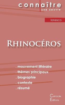 Book cover for Fiche de lecture Rhinoceros de Eugene Ionesco (Analyse litteraire de reference et resume complet)