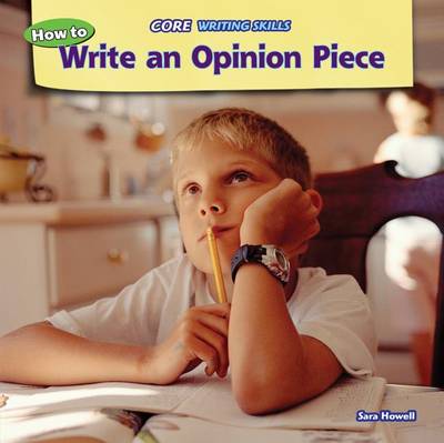 Cover of How to Write an Opinion Piece