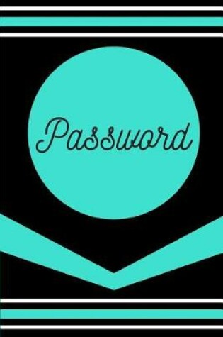 Cover of Turquoise Password Logbook