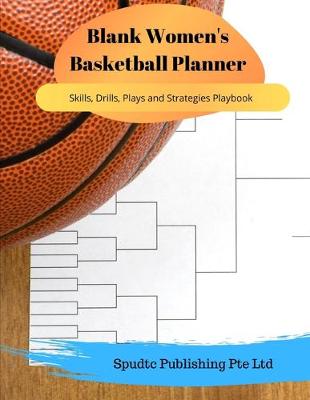 Book cover for Blank Women's Basketball Planner