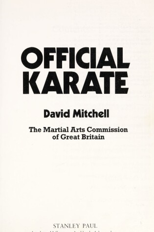 Cover of Official Karate