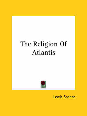 Book cover for The Religion of Atlantis