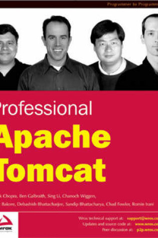 Cover of Professional Apache Tomcat
