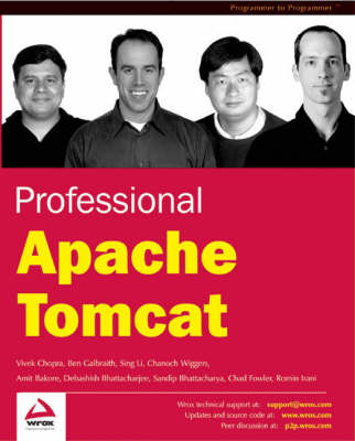 Book cover for Professional Apache Tomcat