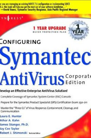 Cover of Configuring Symantec AntiVirus Enterprise Edition