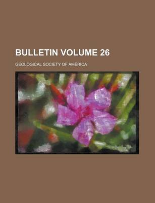 Book cover for Bulletin Volume 26