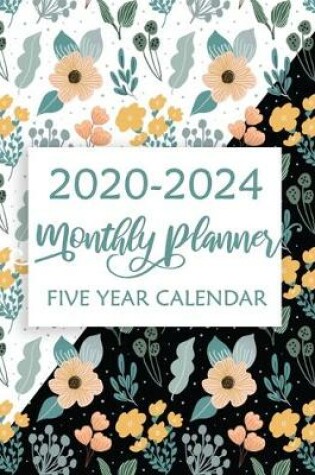 Cover of 2020-2024 Monthly 5-Year Calendar Planner