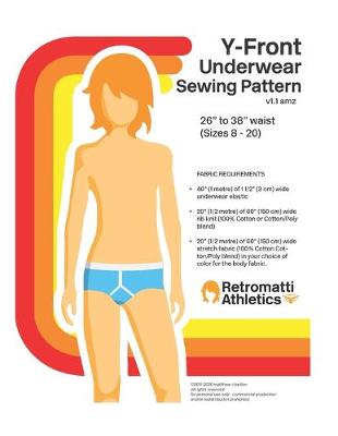 Book cover for Retromatti Athletics Y-Front Underwear Sewing Pattern