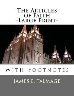 Book cover for The Articles of Faith -Large Print-