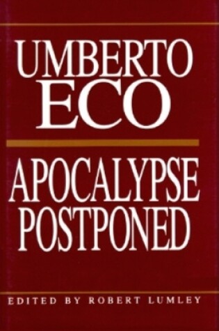 Cover of Apocalypse Postponed