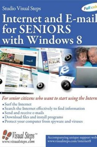 Cover of Internet and E-mail for Seniors with Windows 8