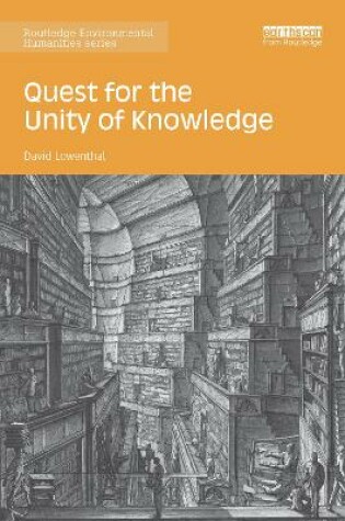 Cover of Quest for the Unity of Knowledge