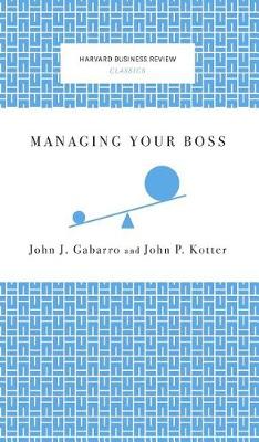 Book cover for Managing Your Boss