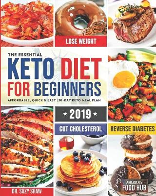 Book cover for The Essential Keto Diet for Beginners #2019
