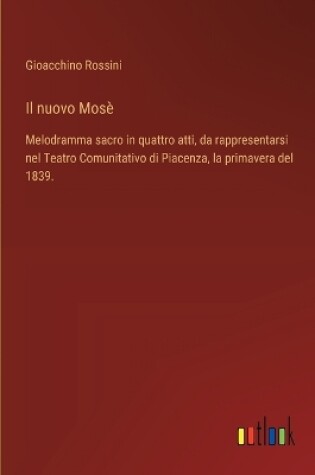 Cover of Il nuovo Mosè