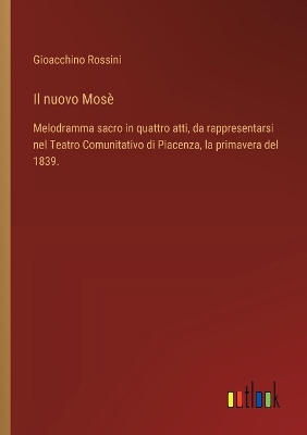 Book cover for Il nuovo Mosè