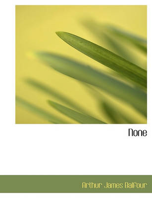 Book cover for None