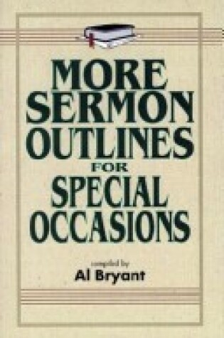 Cover of More Sermon Outlines for Special Occasions