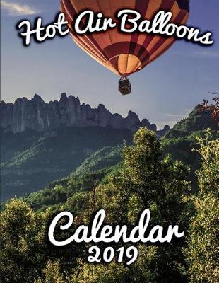 Book cover for Hot Air Balloons Calendar 2019