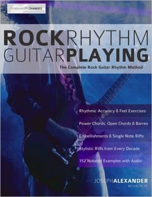 Book cover for Rock Rhythm Guitar Playing