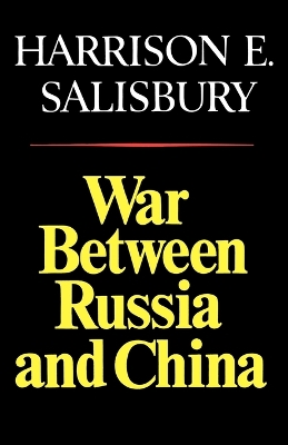 Book cover for War Between Russia and China