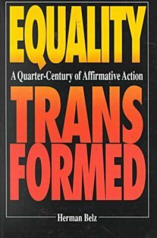 Cover of Equality Transformed