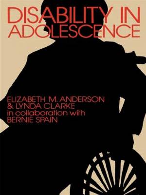 Book cover for Disability in Adolescence