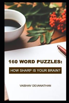 Book cover for 160 Word Puzzles