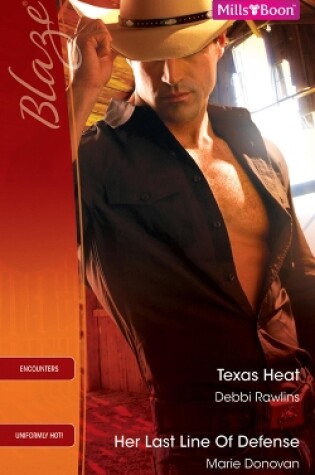 Cover of Texas Heat/Her Last Line Of Defense