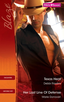 Cover of Texas Heat/Her Last Line Of Defense