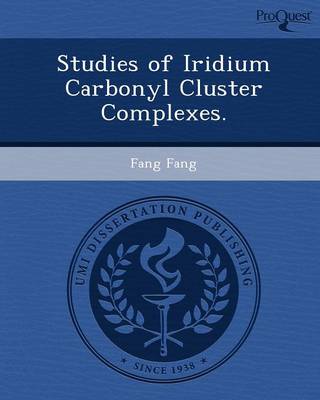 Book cover for Studies of Iridium Carbonyl Cluster Complexes